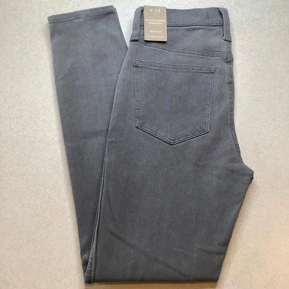 Madewell Jeans 25 10” High Rise Roadtripper Front Slit In Carlin‎ NWT